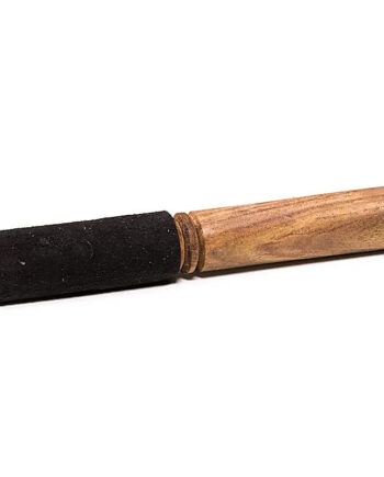 Rubbing Stick Til Syngeskål   Ruskind  Sort