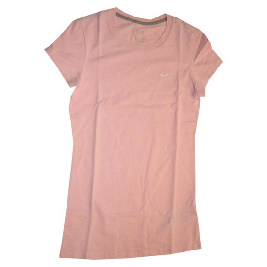 Rund Hals  -shirt Til Kvinder Pink-xs   158