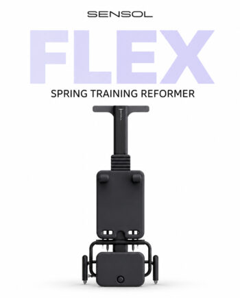 Sensol Flex Smart Pilates Reformer Midnight Black
