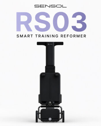 Sensol Smart Pilates Reformer Rs3 Midnight Black
