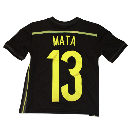 Spain Away Jersey 2014 Mata 13-128
