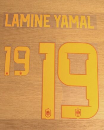 Spain Home Printing Wc 2026 Lamine Yamal 19-player