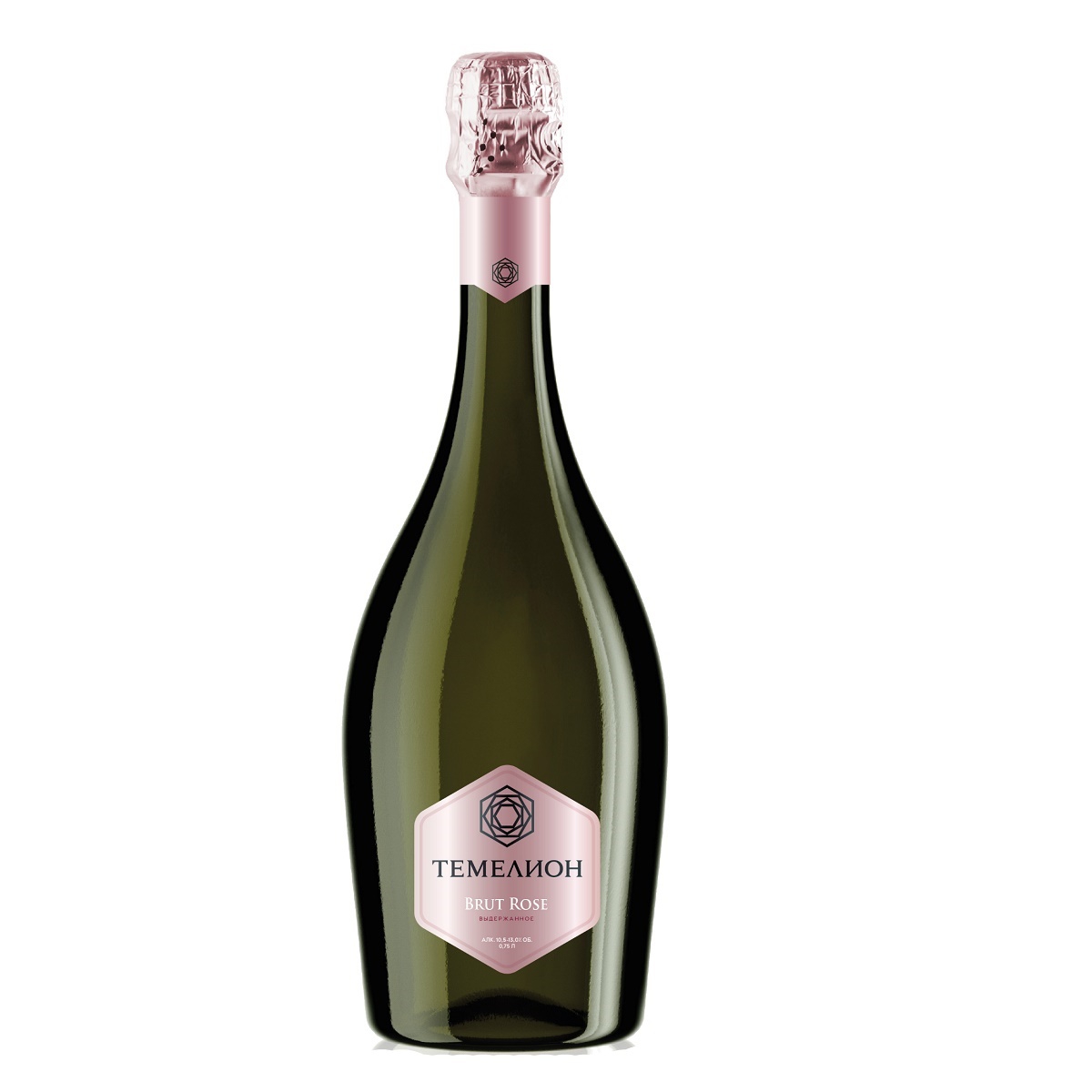 Temelion Brut Rose Russian Champagne-  75