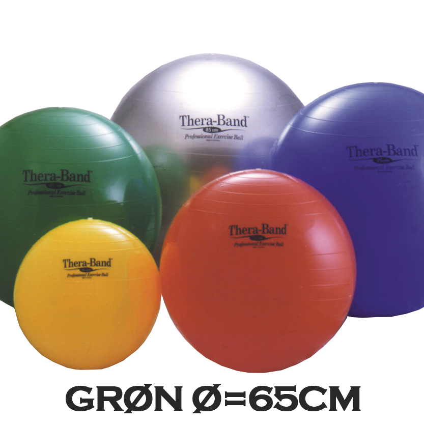 Thera-band Terapibold   Træningsbold 65cm Grøn
