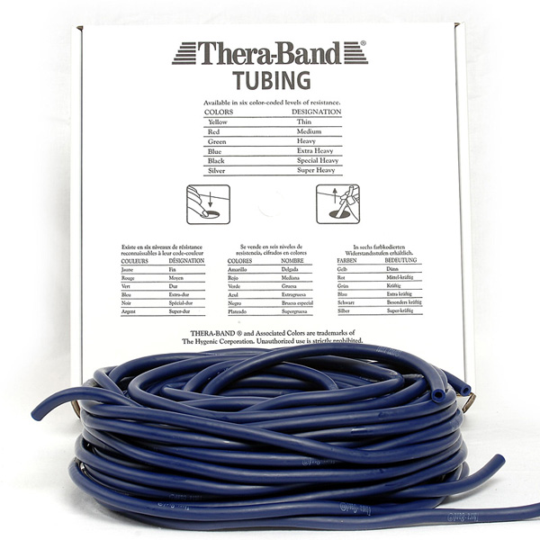 Thera-band Tubing  Blå 30     Over Middel
