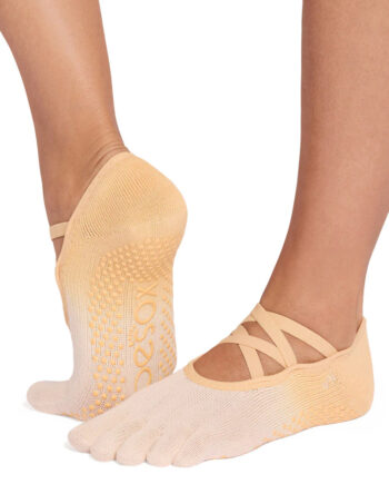 Toesox Fulltoe Elle Grip  Golden Ombre