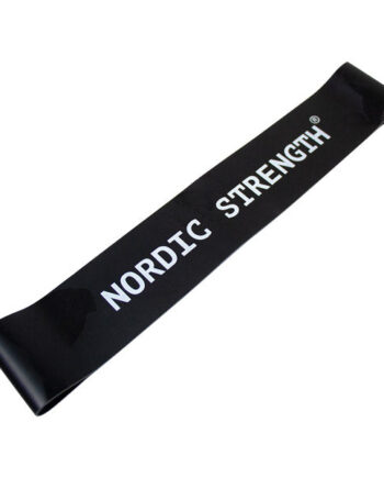 Træningselastik Fra Nordic Strength Ekstra Hård   Sort