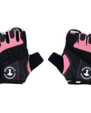 Træningshandsker Gummibelagt   Pink Nordic Strength