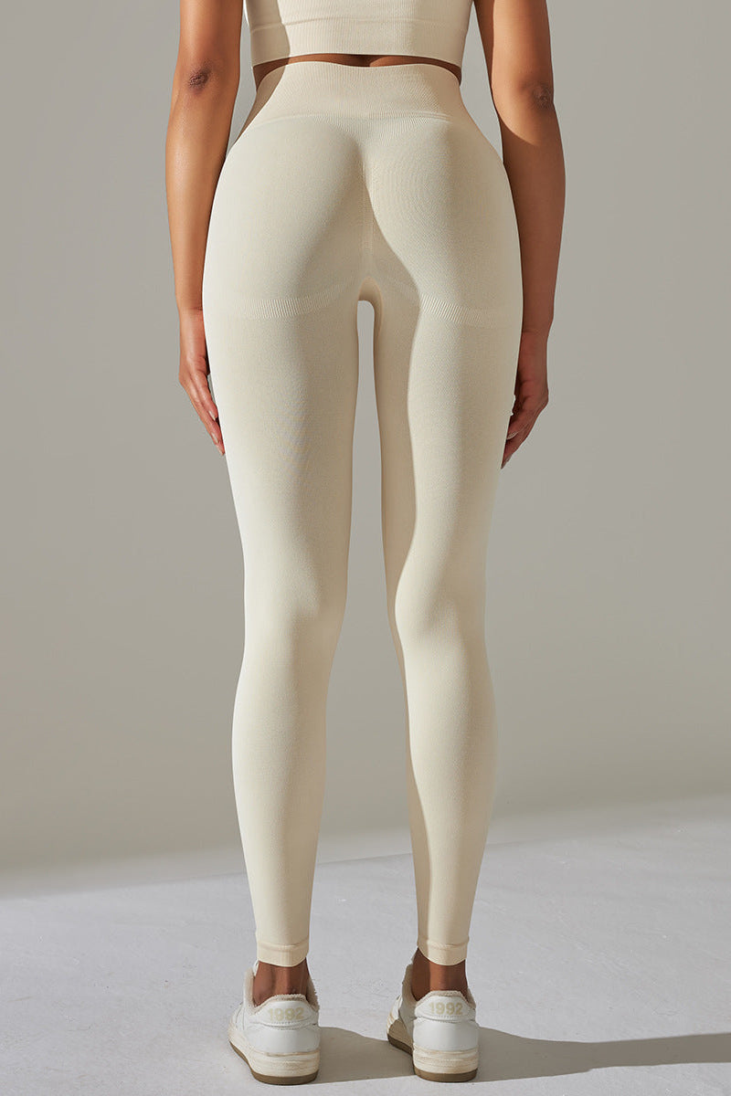 Ultrafit Scrunch Tights Beige Small   Beige