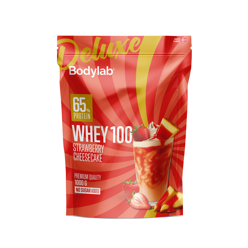 Whey 100 Deluxe    Kg  Strawberry Cheesecake