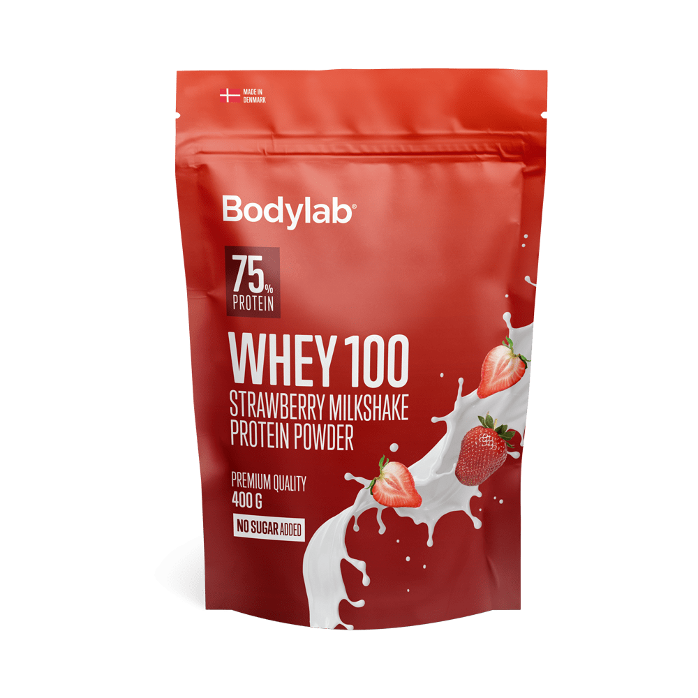 Whey 100  400    Strawberry Milkshake