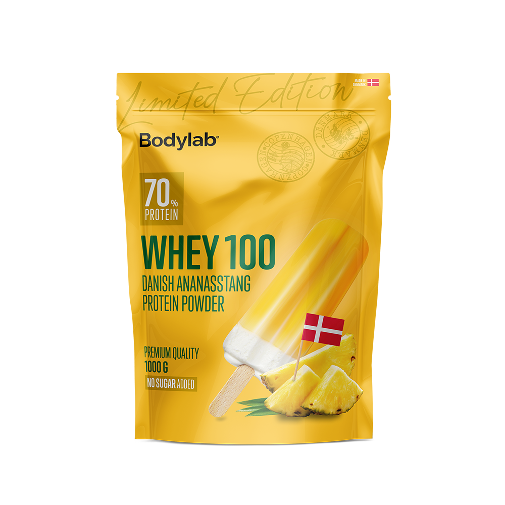 Whey 100    Kg  Danish Ananasstang