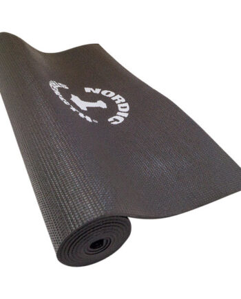 Sort Yogamåtte   Mm Nordic Strength