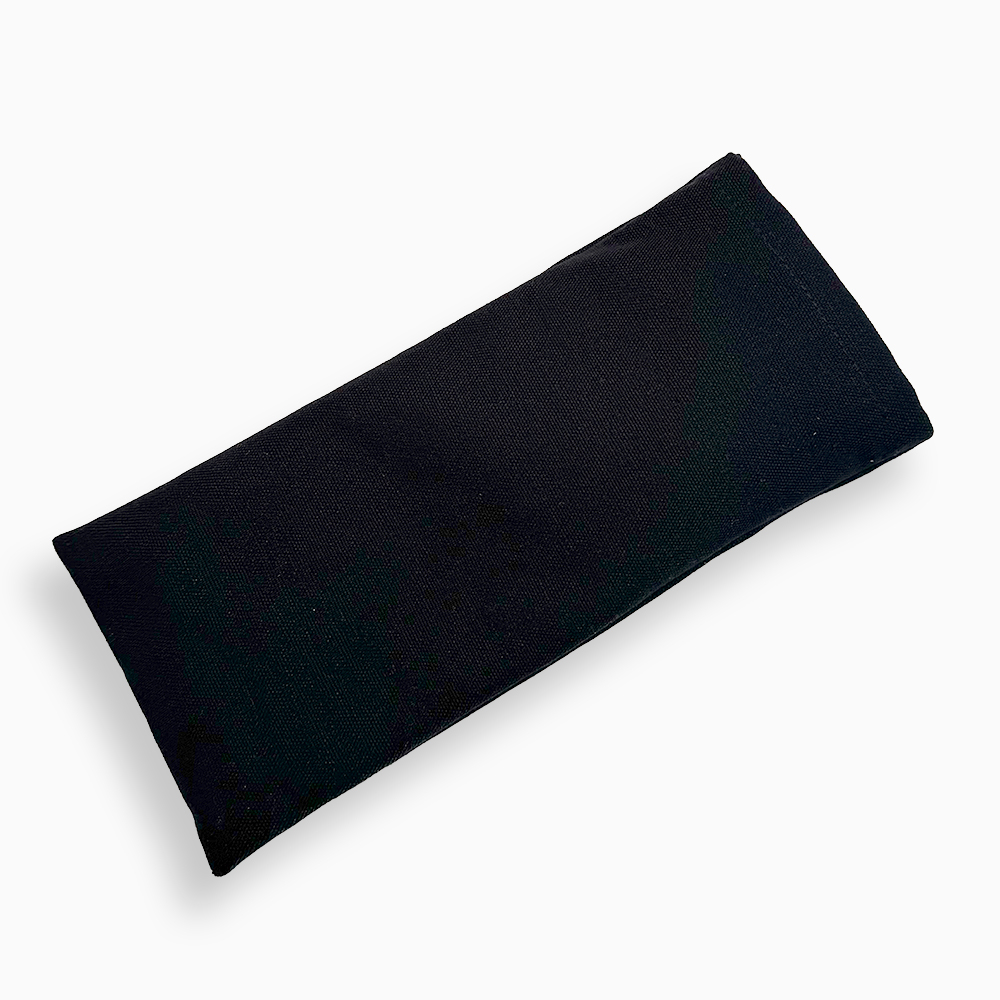 øjenpude Bomuld  Asana  Sort